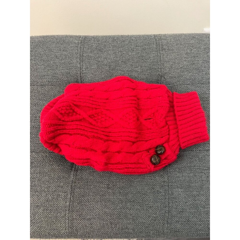 Kyeese Red Dog Sweater Size Small
